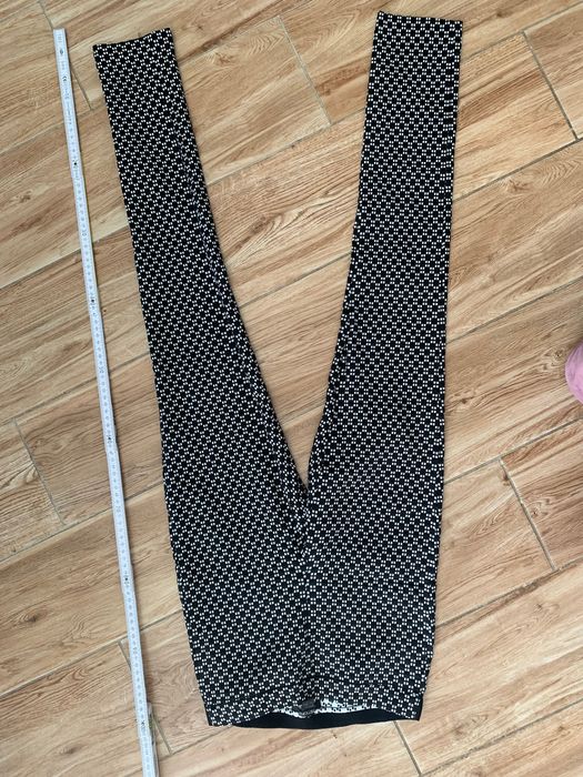 Leginsy czarne eleganckie rozmiar S