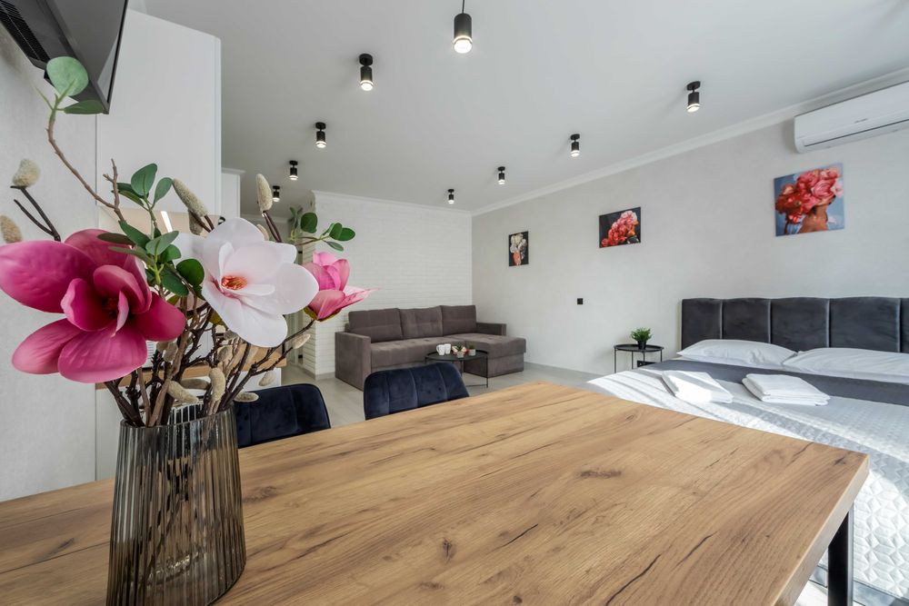 Однокомнатная квартира на 4 спальных места ЖК КОМФОРТ ТАУН