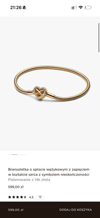 Bransoletka Pandora oryginalna