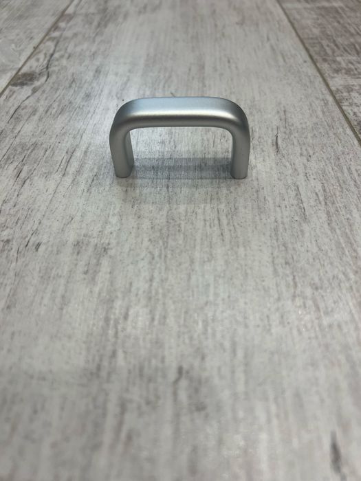 Ручка  мебельная скоба  хромированная алюминиевая