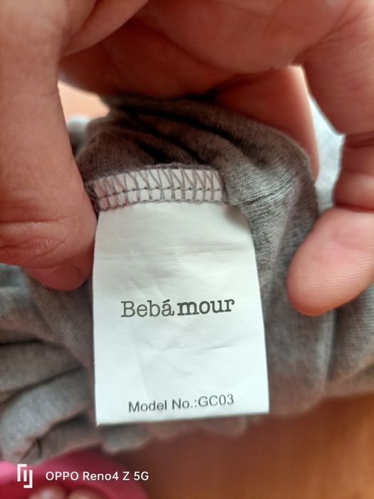 Sling cinzento para bebé64297730444929123