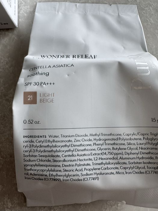 Purito bb cushion 21, рефіл, запаска до кушону , змінний блок