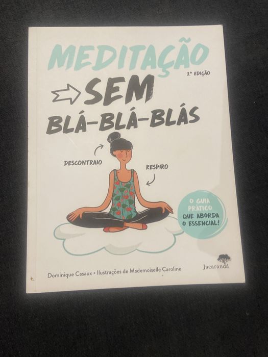 VENDO LIVRO NOVO MEDITACAO SEM BLA-BLA-BLA