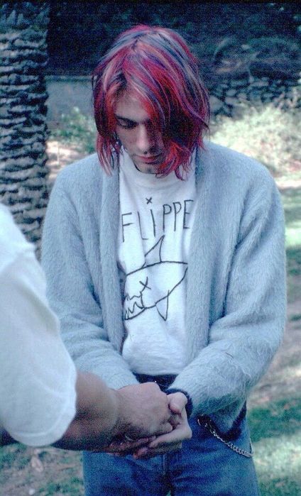 nirvana kurt cobain футболка