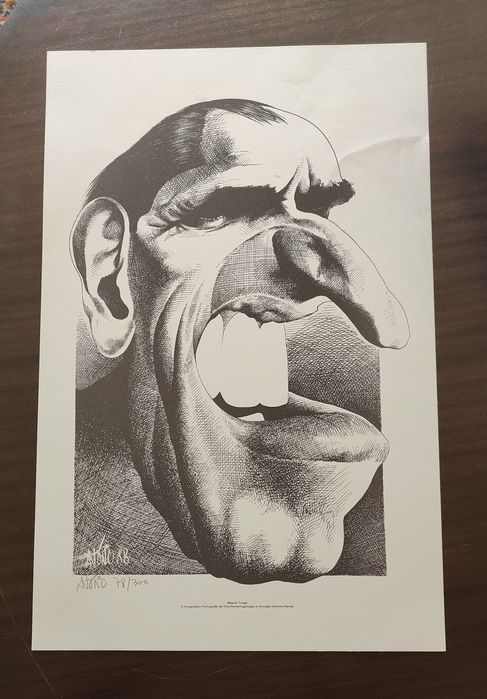 Litografia Miguel Torga