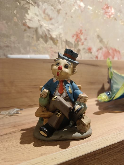 Статуетка клоун з парасолею