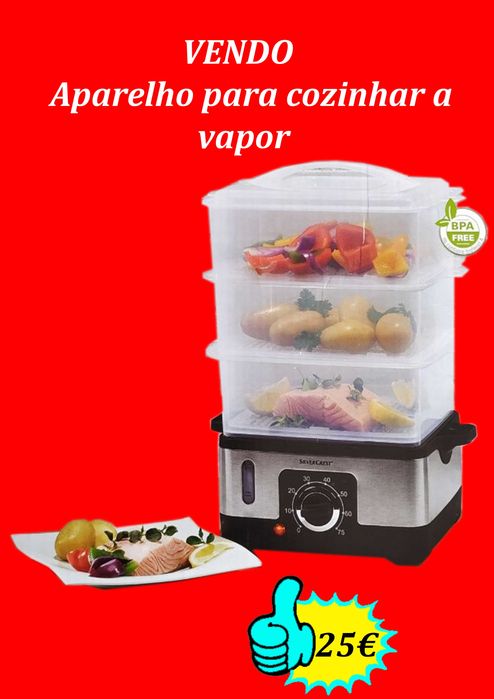 Aparelho para cozinhar a vapor