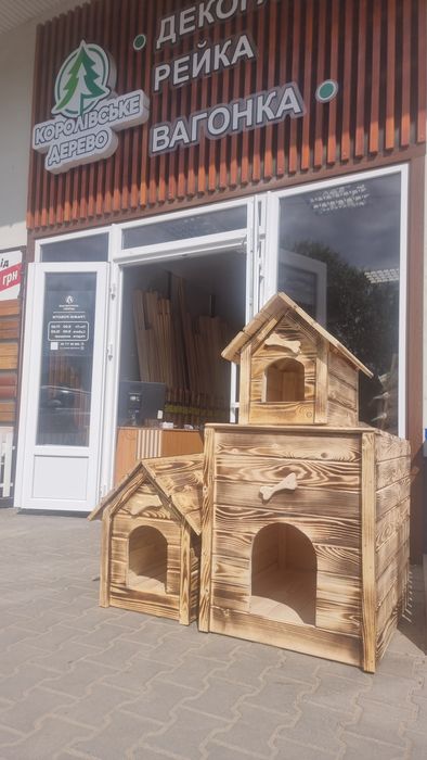 Будки собачі Туалети стільчики