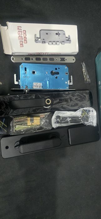 Inteligentny Zamek Do Drzwi Klamka Karta Rfid odcisk palca