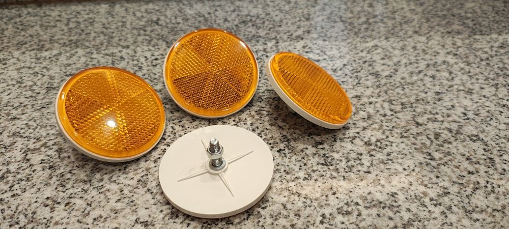 Komplet 4szt. odblasków wsk 125 175