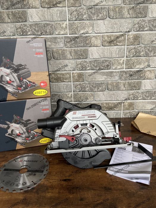 Ручна циркулярна пилка, паркетка, дискова пила, Parkside Німеччина