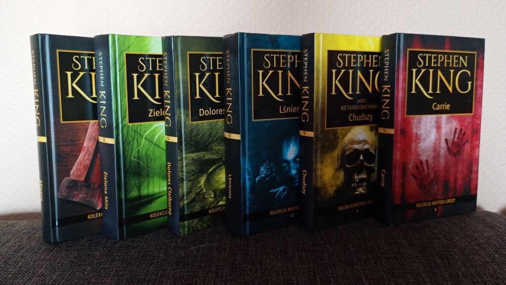 Zestaw komplet książek Stephena Kinga