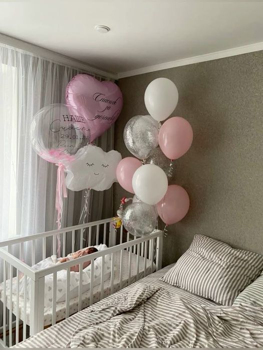 Гелиевые шарики Одесса | Кульки Одеса| Виписка | Выписка | Роддом