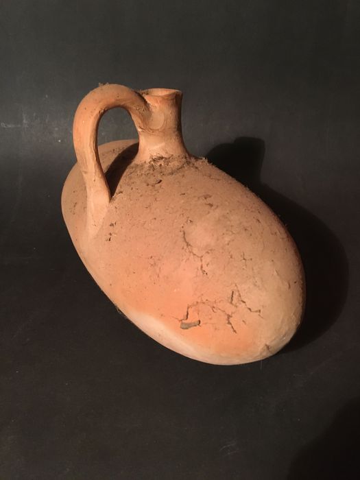 ÂNFORA ANTIGA - barro não vidrado - 27x12,5 cm/s