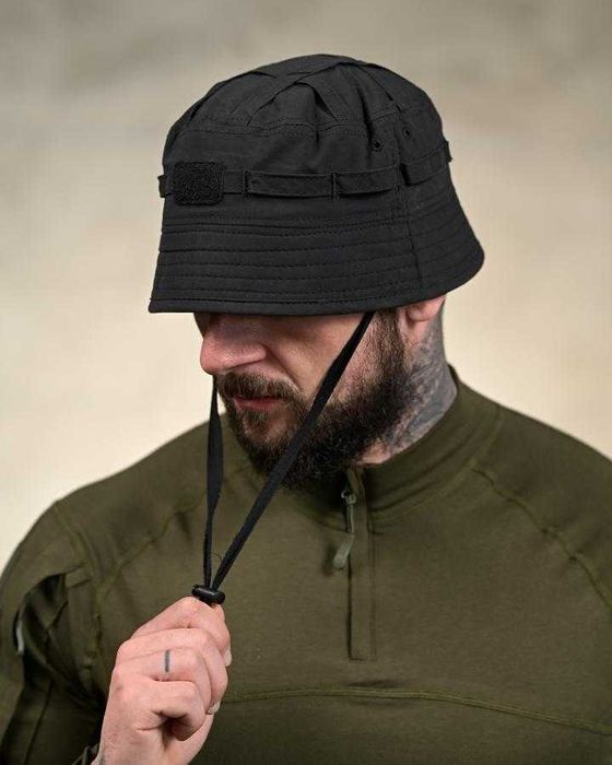 Тактична панама Black Tactical Military Без передоплати