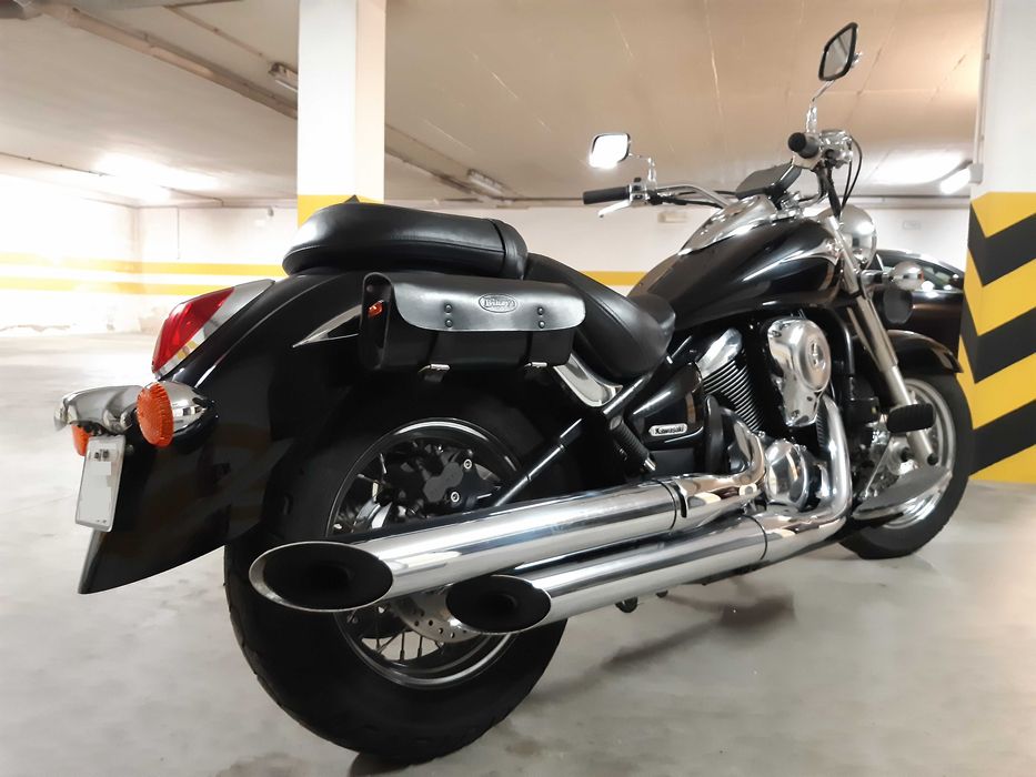 Vendo mota KAWASAKI VN900 Vulcan Classic de 2006 em excelente estado (só 12.000km)