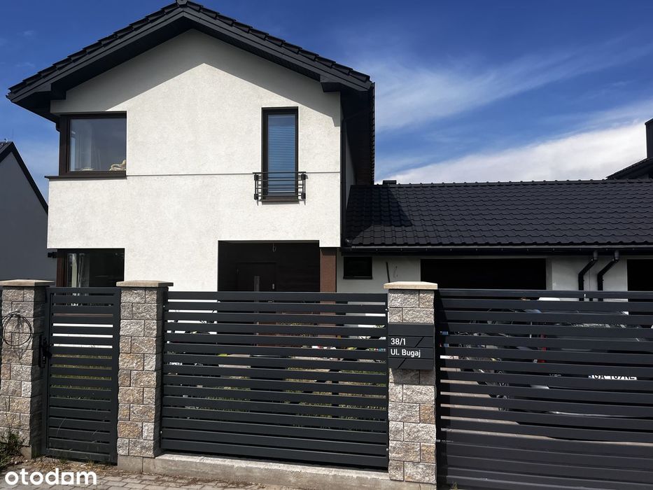Bliźniak Koczargi Nowe 135,4 m² klimatyzacja rekuperacja pompa ciepła