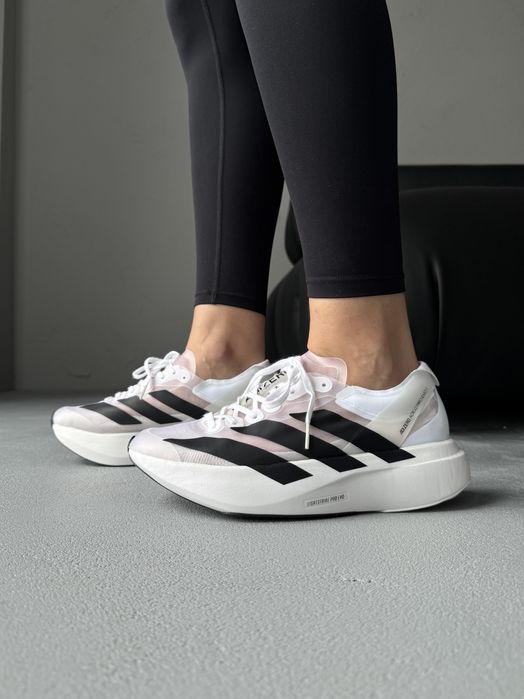 Кросівки Кроссовки Adidas Adizero EVO SL White Белый Білий Кросовки повсякденні