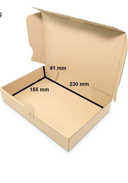 Caixas de envio cartão