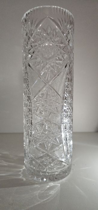 Kryształowy wazon PRL