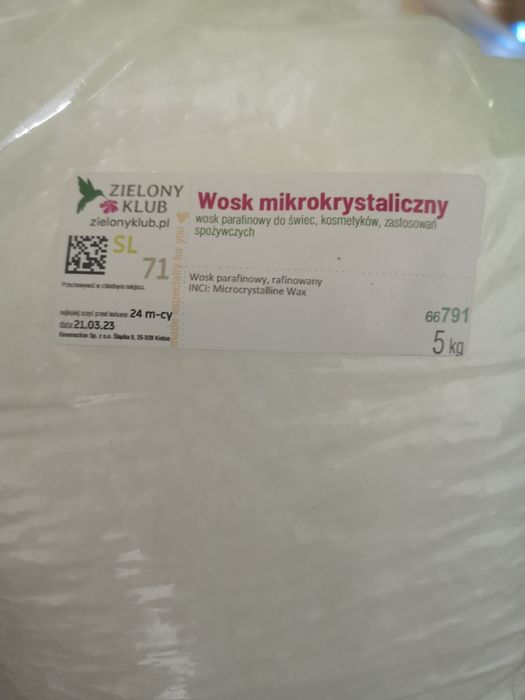 Wosk mikrokrystaliczny 5kg