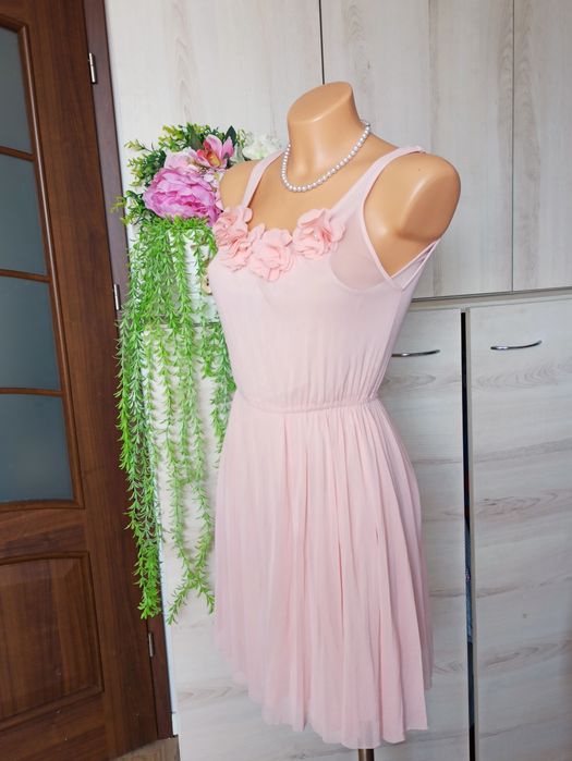 Sg Sukienka damska 36 , 38 , S , M letnia sukienka 36 , 38  , S  różow