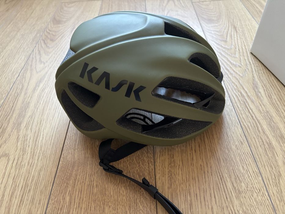 Capacete ciclismo Kask protone Olive Matt M