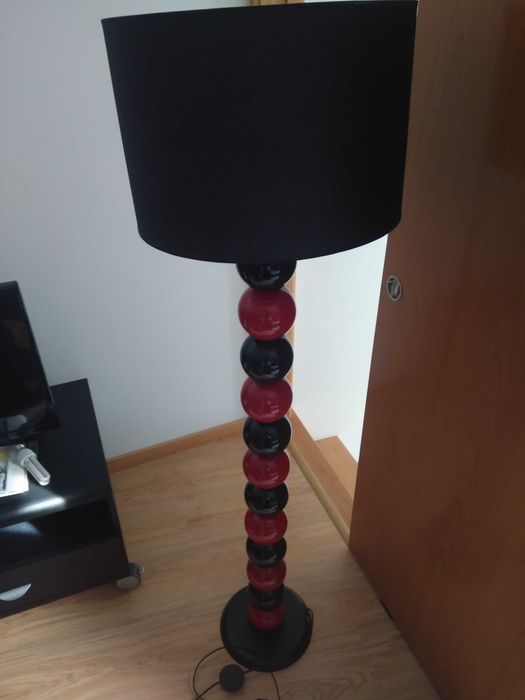 Floor Lamp with Porcelain Balls