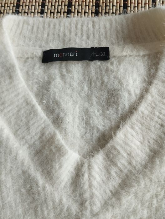 Biały sweter Monnari rozmiar xl