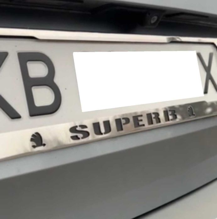 Рамки номера нержавейка Scania Seat Skoda Ssang Yong Subaru Suzuki
