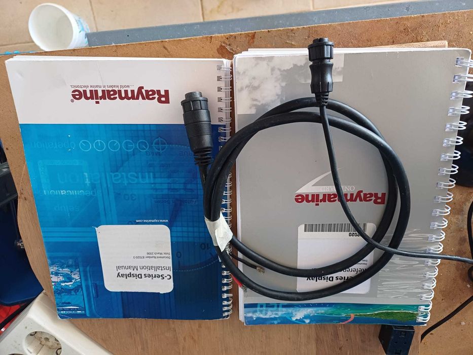 GPS Raymarine Com antena e Carta Navionics