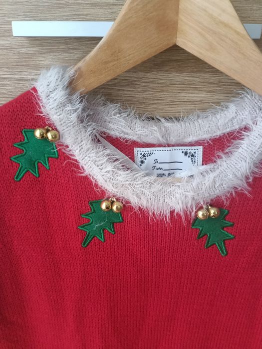 Strój kostium przebranie sukienka Mikołajka