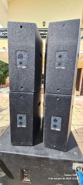 PA topo gama JBL para Bandas e Djs