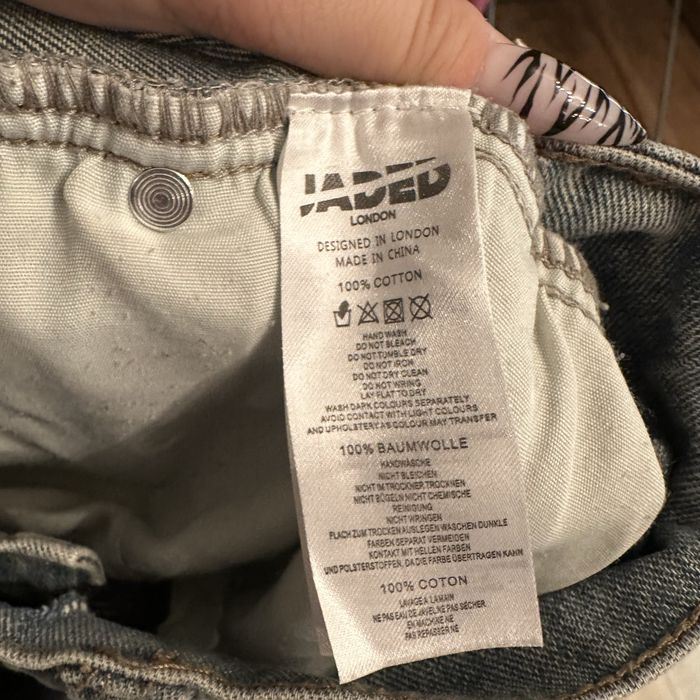 Jeansy Jaded London Colossus light wash