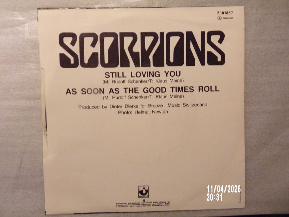 Scorpions - vinil - single 10€