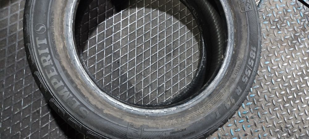 Pneus 185/55/14 semi novos
