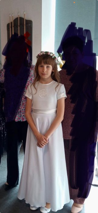 Alba/sukienka i bolerko na komunię dla dziewczynki
