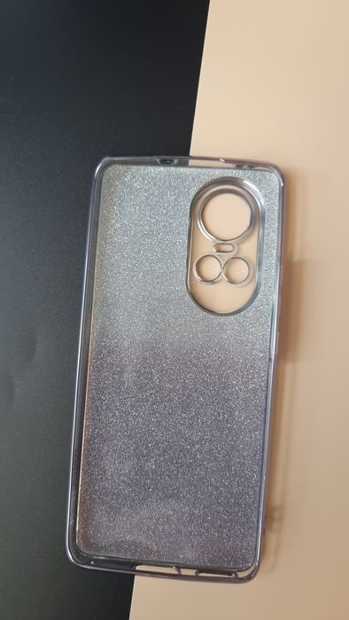 Etui Błyszczące do OPPO Reno 10 / 10 Pro 5G Plecki z Kwiatami case 2w1