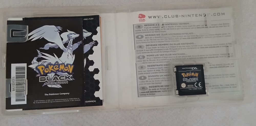 Pokémon Black Version Nintendo DS Completo