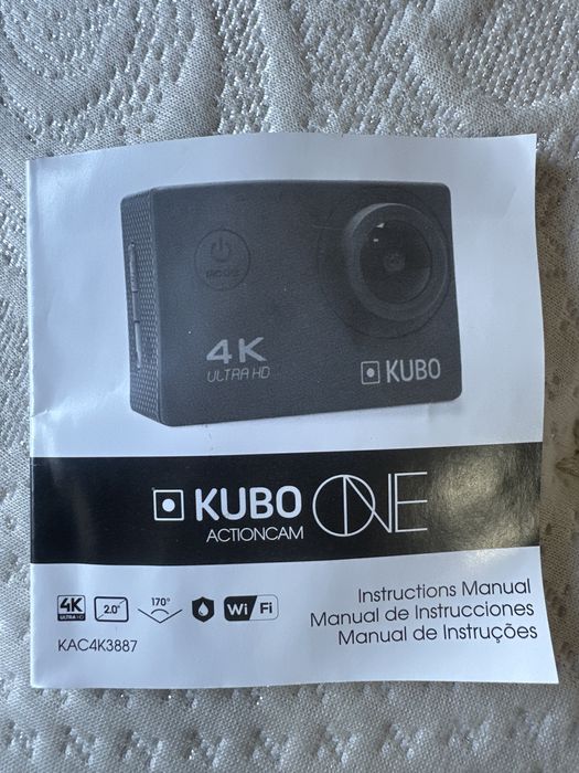 Kubo Action Cam 4K ultra HD