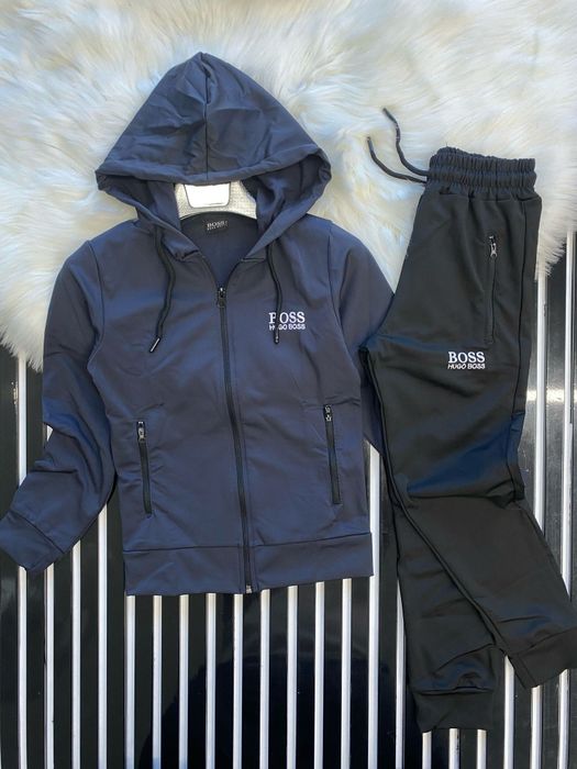 Komplet dziecięcy HUGO BOSS–bluza z kapturem, spodnie dresowe 176cm