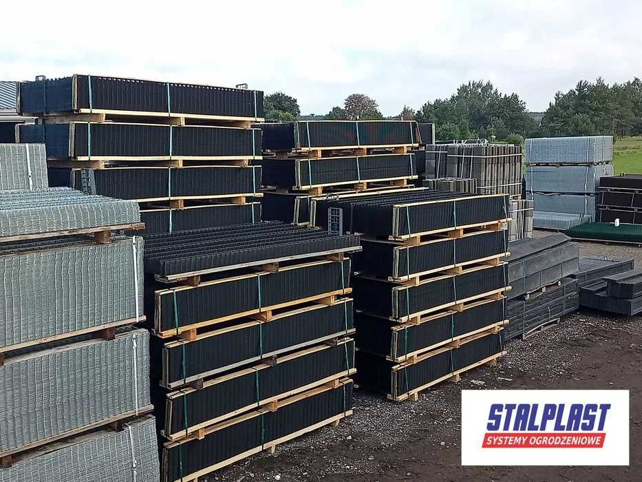 Panele ogrodzeniowe Ogrodzenia panelowe GRAFITOWE 153/250 fi5