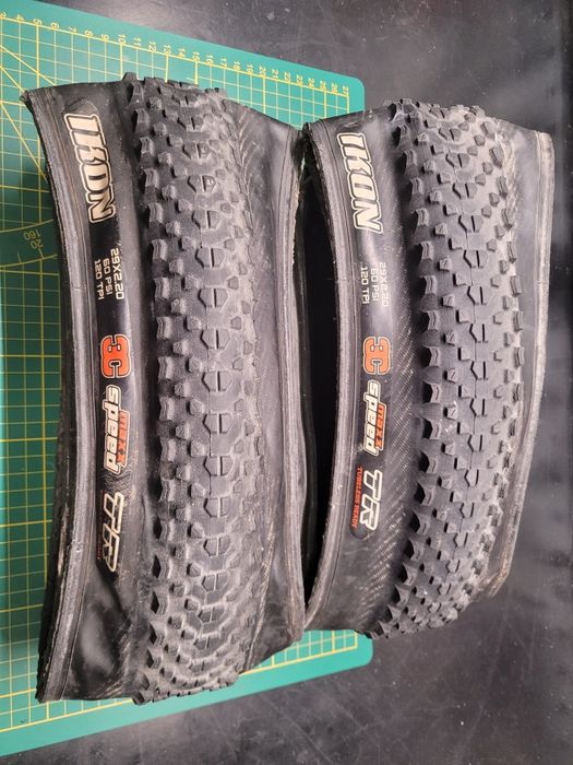 Opony rowerowe MTB zwijane 2 szt. Maxxis IKON 29x2,20 3C 120TPI TR MAX