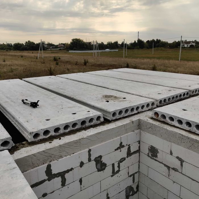 Плити перекриття, Плиты перекрытия ПК ПБ, Панелі перекриття Полегшені