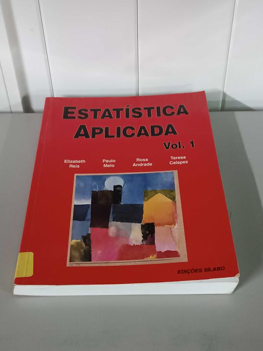 Livro "Estatística Aplicada" Vol. 1