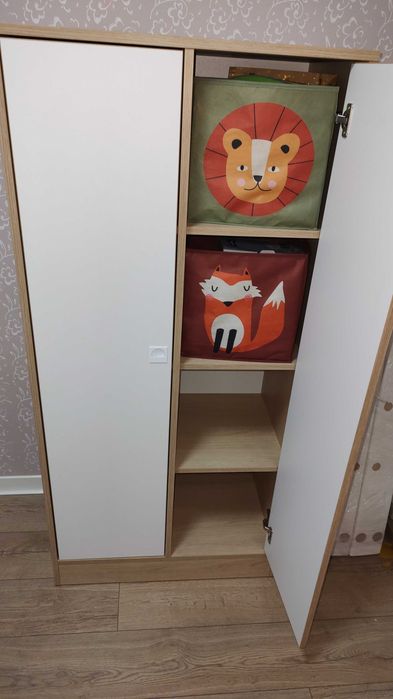 Meblik Szafa 75x155x42 Base do pokoju dziecięcego