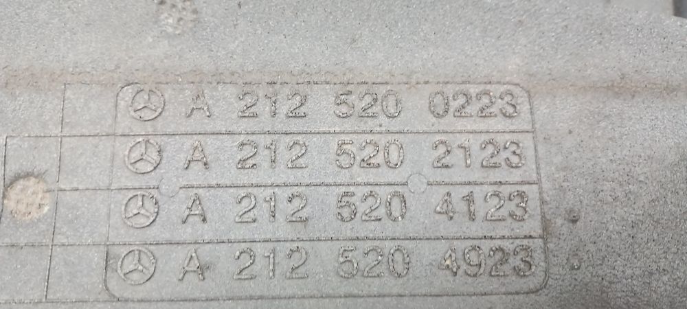 Blindagem inferior do motor MERCEDES-BENZ Classe E (W212)