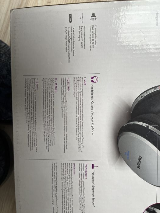 Słuchawki bezprzewodowe nauszne Philips SHC5100