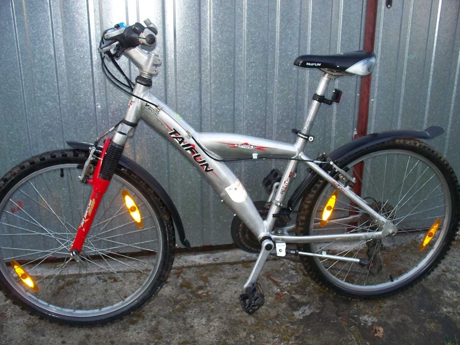 rower dziecięcy 24" - aluminiowy