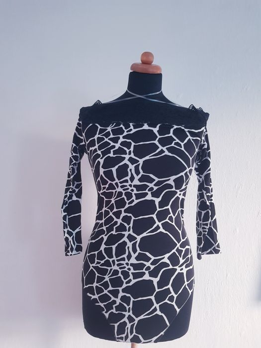 Nowe Bawełniane koronkowe body damskie marki Tezenis  rozmiar L .